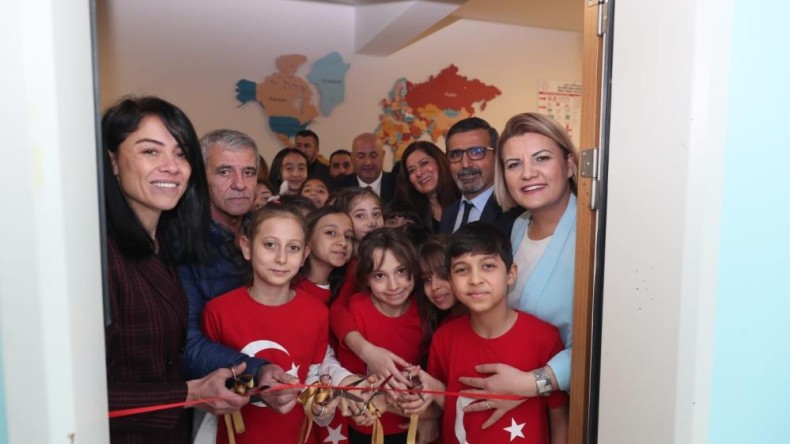 Şehit Alper Ortaokulu’na müzik sınıfı kazandırıldı