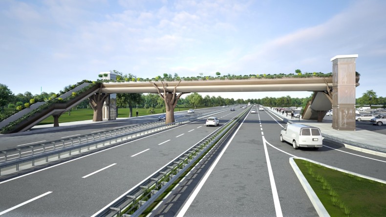 Ormanya’ya doğa temalı üst geçit