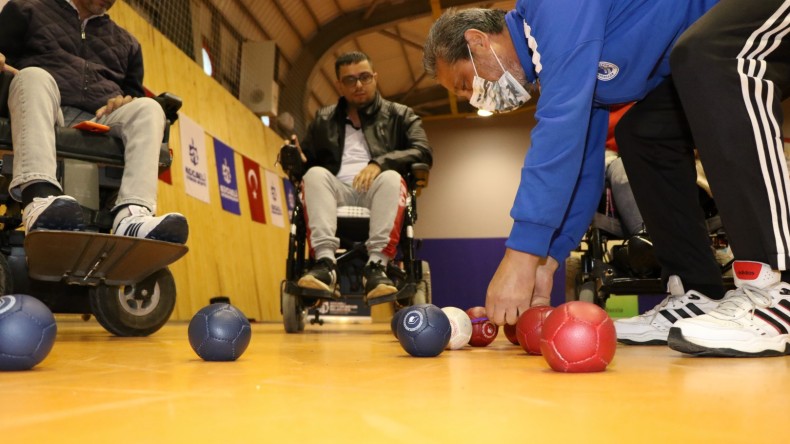 Ben De Varım Projesinde Boccia takımı hazırlıklarına başladı