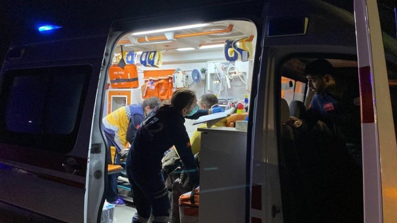 Köpeğe çarpmamak için manevra yaptı, hastanelik oldu