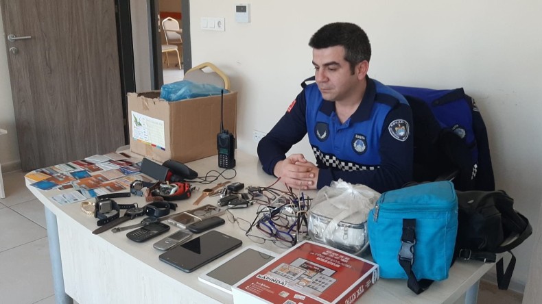 Kayıp eşyalarınız emin ellerde