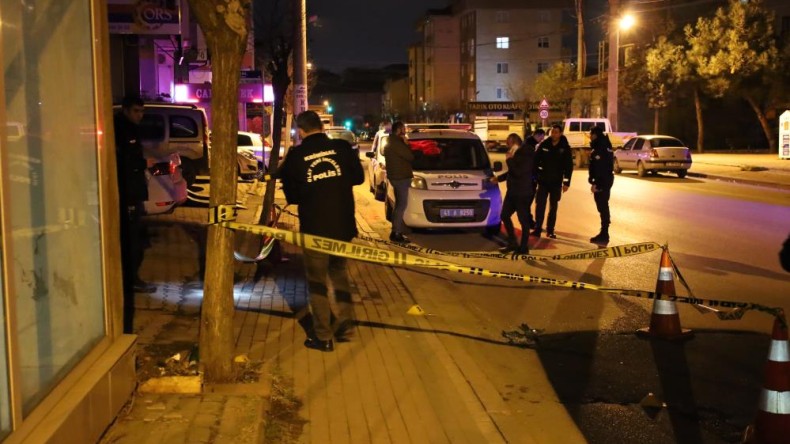 Tartıştığı şahsa kurşun yağdırdı