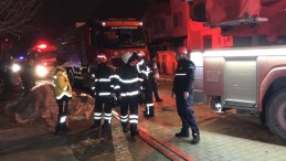 Kartepe’de terastan yükselen dumanlar korkuttu