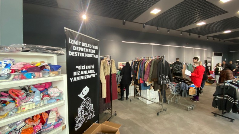 Yunus Emre Kültür Merkezi, Depremzede Destek Noktası olarak hizmet vermeye başladı