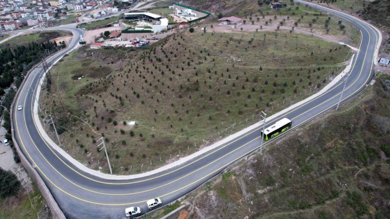 İlimtepe yoluna uzun ömürlü asfalt