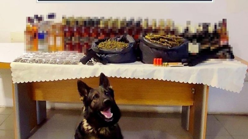 Jandarma’dan ev ve iş yerine uyuşturucu operasyonu