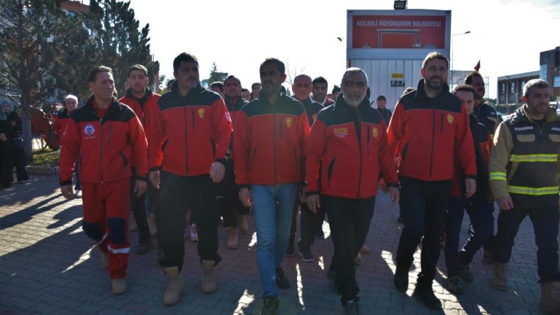 82 cana umut olan kahramanlar Kocaeli’ne döndü