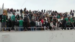 Gebzespor Kocaelispor maçında ‘Hodri Meydan’ yönetimi protesto etti