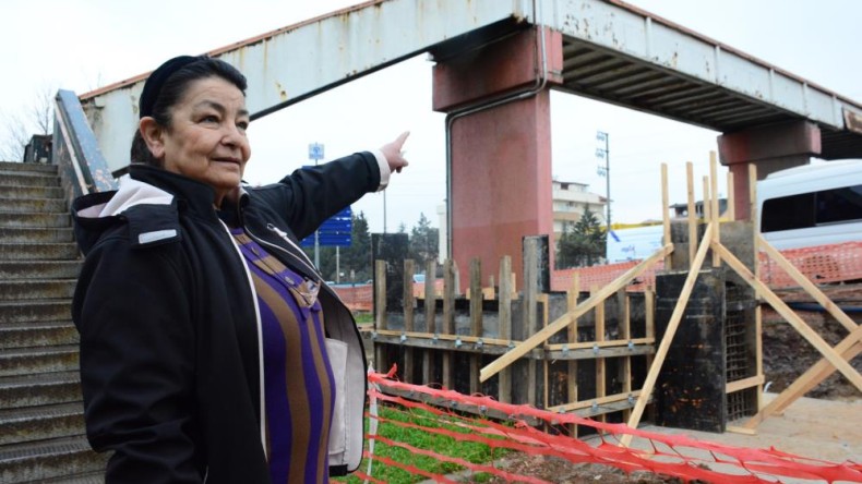 Bir kişi hayatını kaybetmişti, o üst geçit yenileniyor