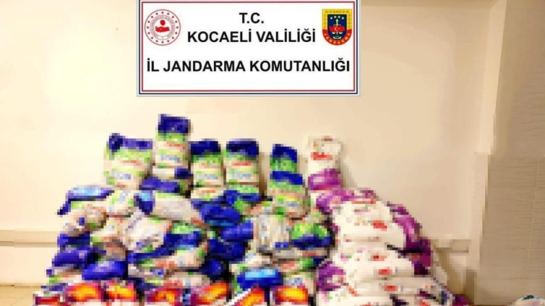 Sahte deterjan üreten iş yerlerine jandarmadan operasyon