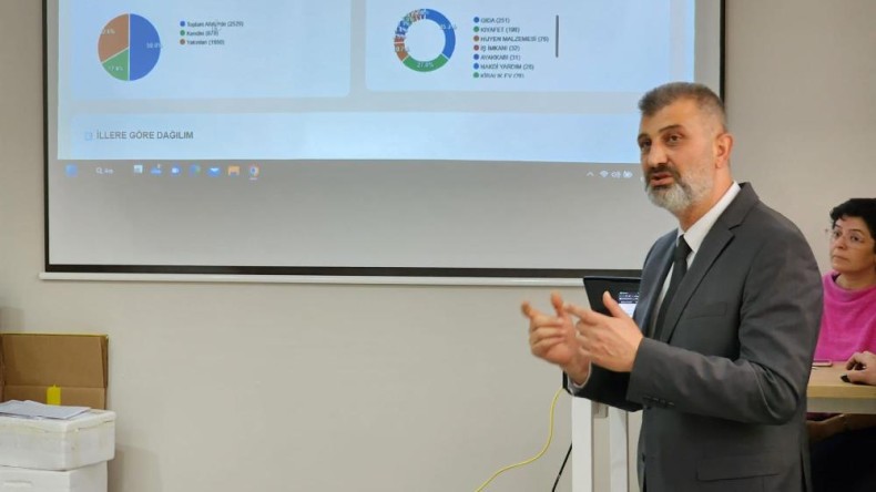 Başkan Sezer, depremzedeler için yapılan çalışmaları anlattı