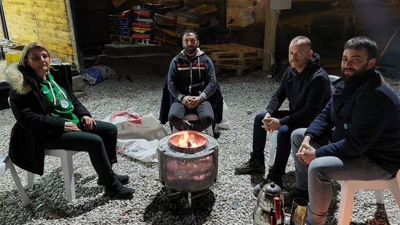 Başkan Hürriyet bir günlük aranın ardından tekrar Maraş’a gitti