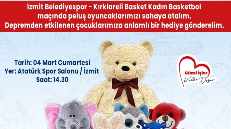 ‘Haydi Maça, Oyuncaklar Sahaya’