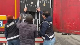 İzmit’te durdurulan TIR’da ele geçirildi