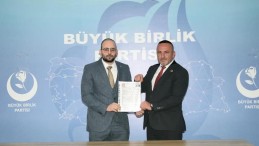Büyük Birlik Partisi’nden milletvekili aday adayı oldu