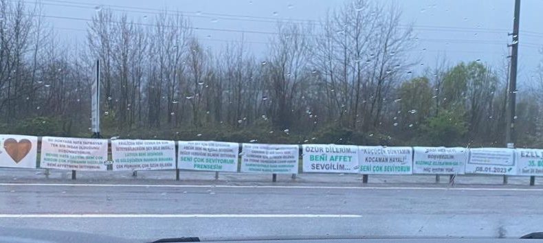 İnanılmaz; Kendini eşine affettirmek için bakın ne yaptı