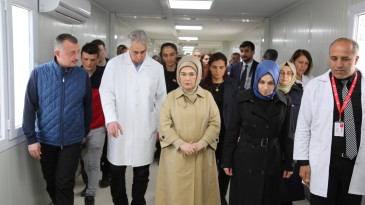 Emine Erdoğan’dan Büyükşehir Hastanesi’ne övgü