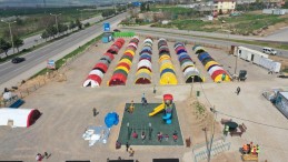 İzmit Belediyesi’nin Kahramanmaraş’ta kurduğu yaşam alanı faaliyete başladı