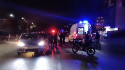 U dönüşü yapan otomobil ile motosiklet çarpıştı: 1 yaralı