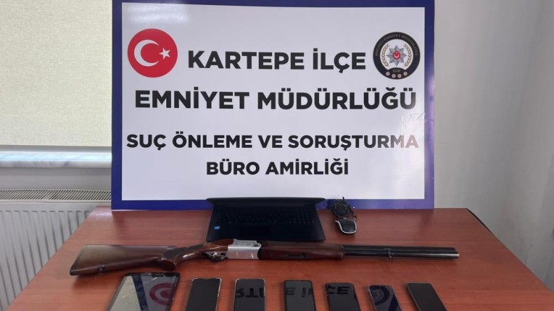 Kartepe’de hırsızlık; Yakayı böyle ele verdi