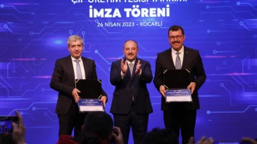 Bakan Varank, Kocaeli’de Çip Üretim Tesisi Yatırımı açılışına katıldı