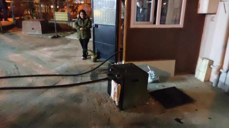 Yangın paniği; Ev sahiplerini korkuttu