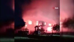 Korkunç yangın; Bayramda evsiz kaldılar