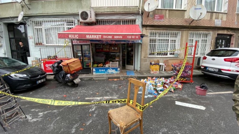Bakkal sahibine bıçaklı saldırı