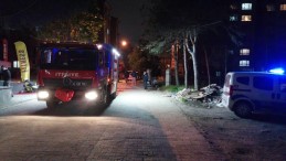 Fitness salonunda korkutan yangın