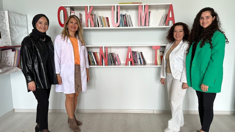 OKUMA SANATI KULÜBÜ ANNE KÜTÜPHANESİ ETKİNLİKLERİNE DEVAM EDİYOR