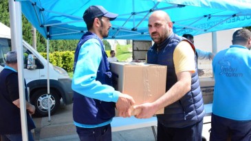 Küçük ölçekli balıkçılara 1,5 milyon TL’lik malzeme desteği