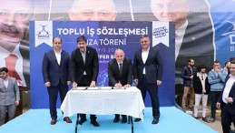 Darıca’da işçinin yüzünü güldüren sözleşme imzalandı