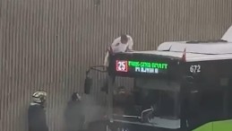 Bu hareket alkışlanır; Otobüs şoförü bakın ne yaptı