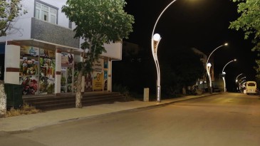 Barbaros Mahallesi’ne dekoratif aydınlatmalar