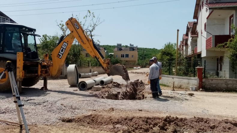 KANDIRA KEFKEN’E YENİ YAĞMUR SUYU HATTI