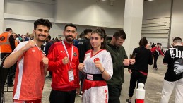 Körfezli kick boksçuların büyük başarısı