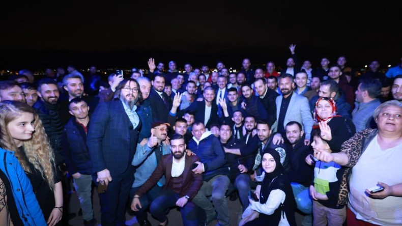 Gölcük’te Mehmet Ellibeş seferberliği; Ak Parti’ye büyük destek