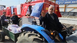 Büyükşehir’den üreten çiftçilerin yüzünü güldüren destek