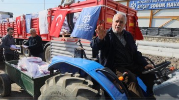 Büyükşehir’den üreten çiftçilerin yüzünü güldüren destek