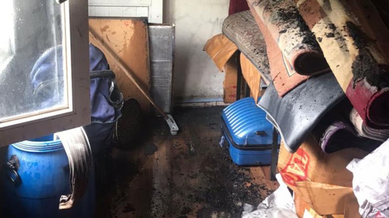 Kartepe’de yangın; Anne ve 2 çocuğu dumandan etkilendi