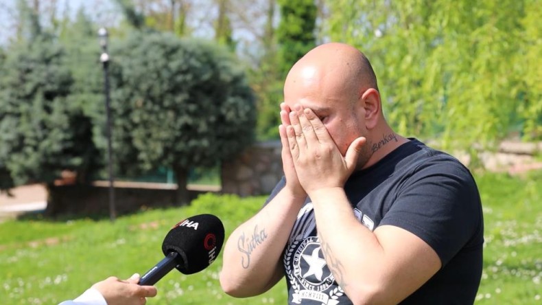 Yıllar sonra ilk kez; Babası gözyaşlarına hakim olamadı