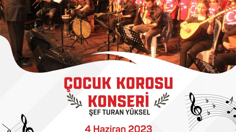 GÖLCÜK BELEDİYESİ ÇOCUK KOROSU KERVANSARAY’DA KONSERE ÇIKIYOR