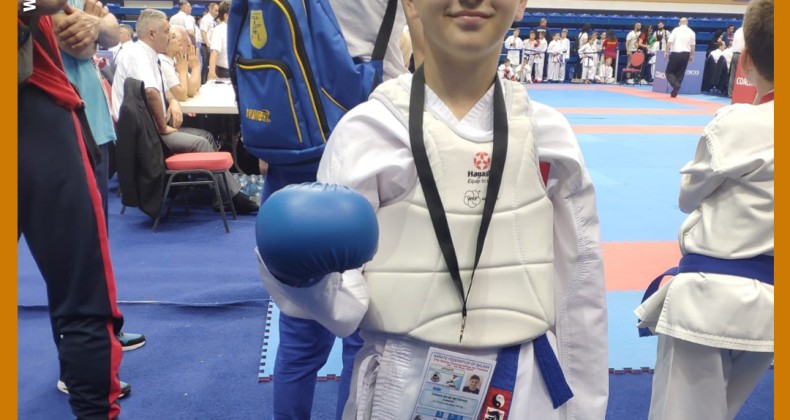 Körfezli Hilmi Metehan Balkan üçüncüsü oldu