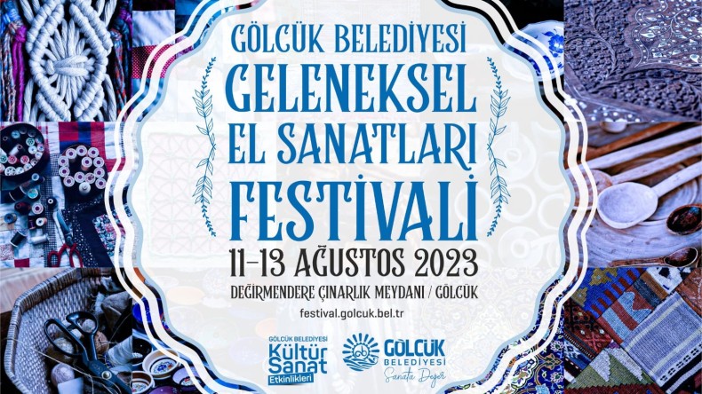 Geleneksel El Sanatları Festivali 11-12-13 Ağustos’ta Değirmendere’de