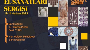 Gölcüklü Kadınlar El Emeği Ürünlerini Sergileyecek