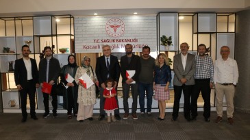 Sigarayı Bırakan Vatandaşlara Teşekkür Belgesi Verildi