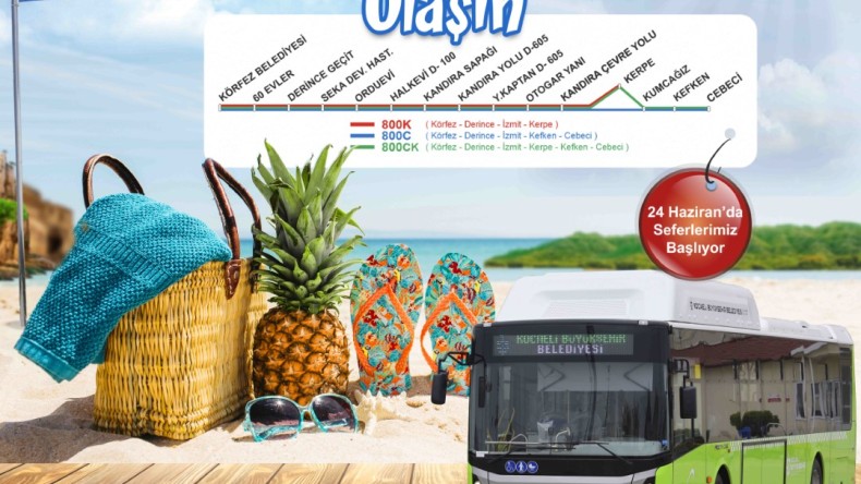 800CK Seferleri 24 Haziran’da Başlıyor