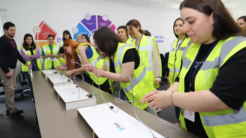 Genç kızlar enerji sektörünü tanıdı