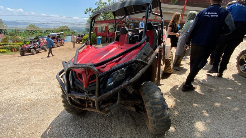 Freni tutmayan ATV kazaya sebep oldu: 4 kişi yaralandı