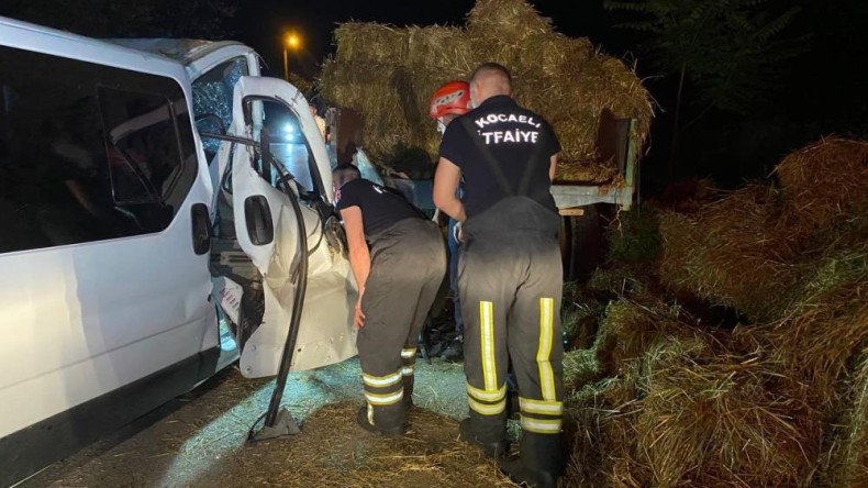 Başiskele Doğantepe’de kaza; 5 yaralı